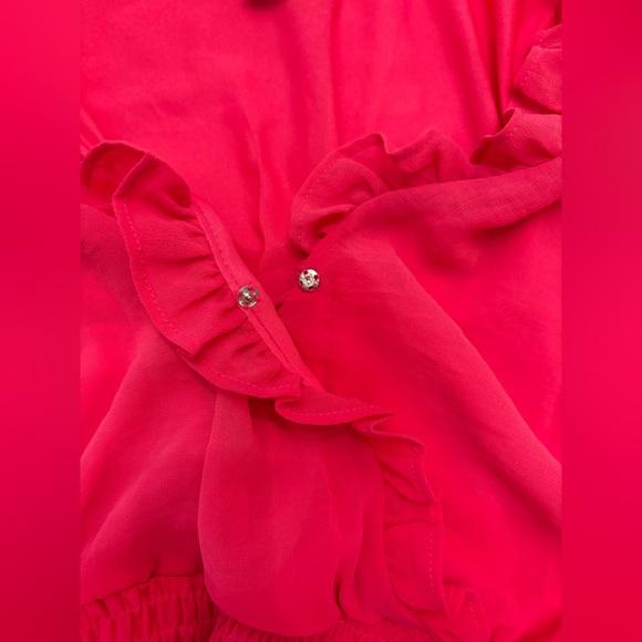 Pink Ruffle Dress - Picture 13 of 13